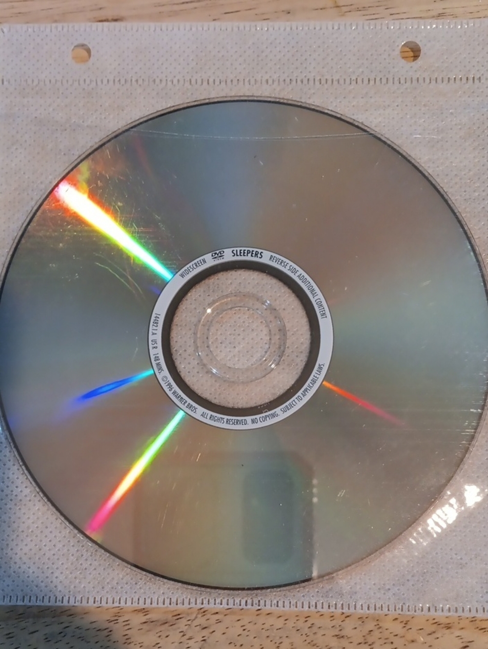 Sleepers DVD *NO CASE*